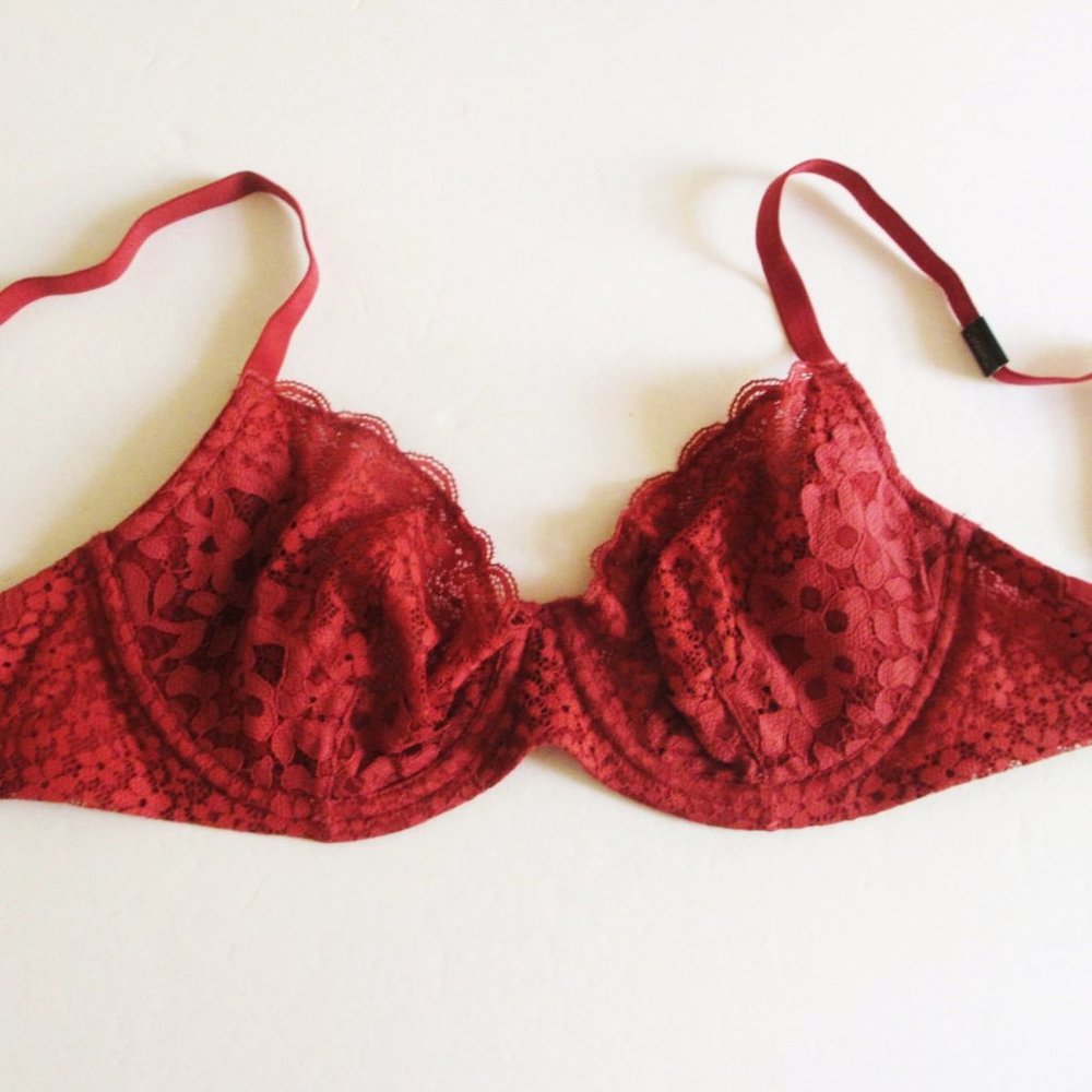 Victoria's Secret Unlined Demi Bra 32DD 32DDD - Picture 4 of 7